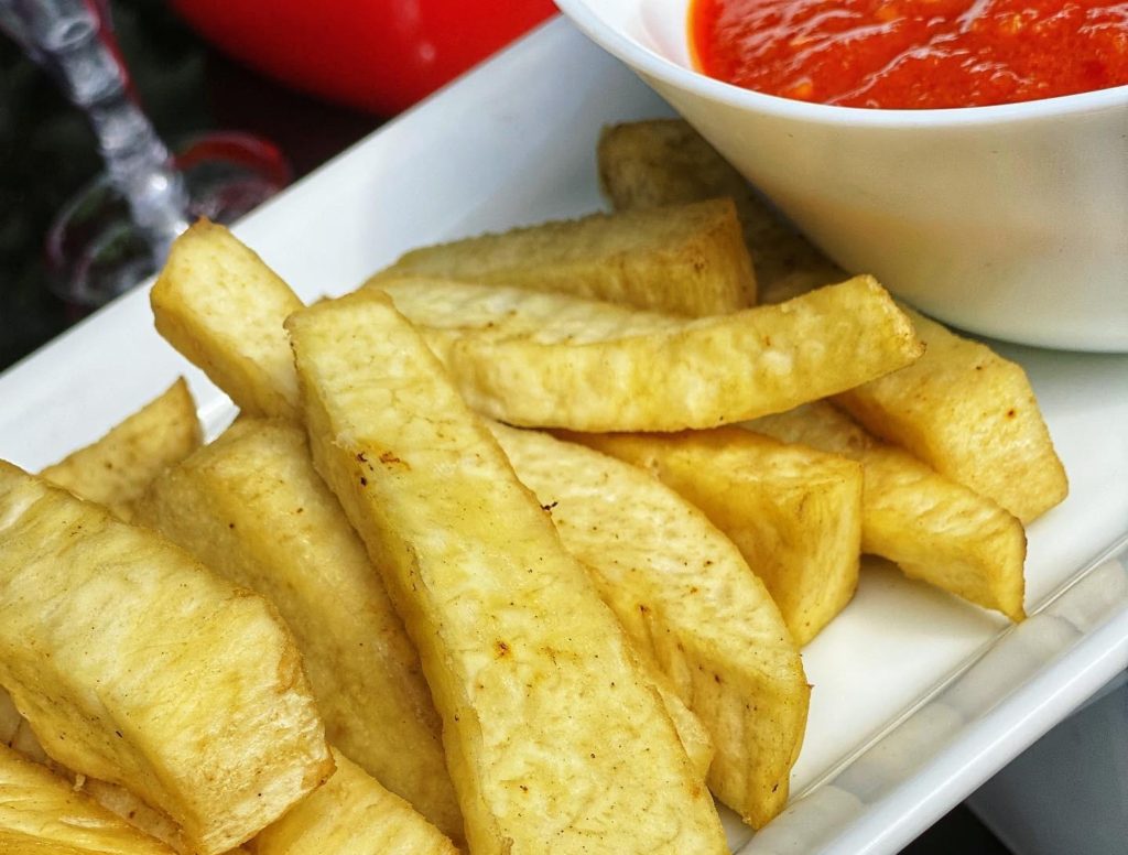 Fried Yam & Plantain Racheal Cooks